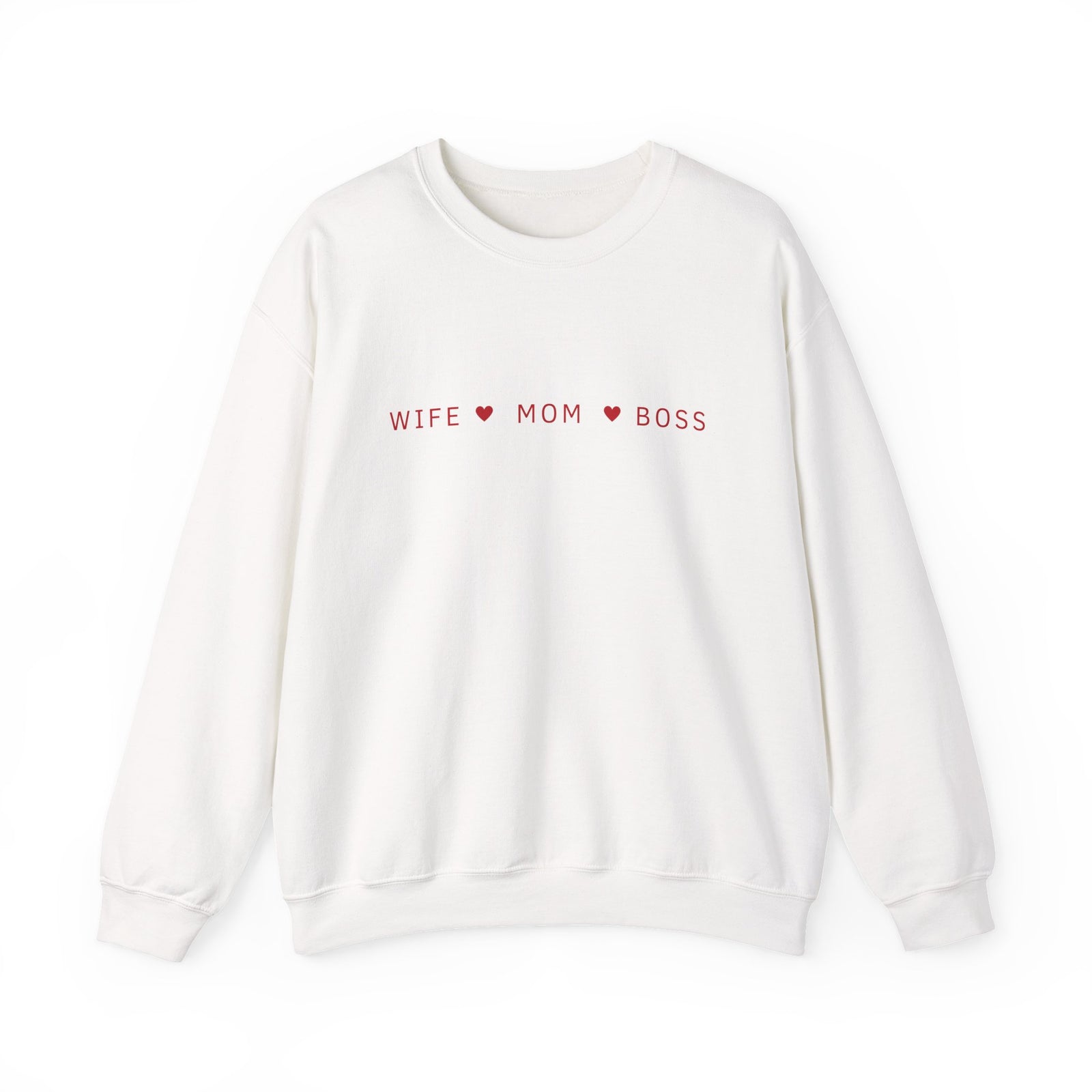 mamagibt Mama Sweatshirt Wife-Mom-Boss