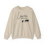 mamagibt Sweatshirt Löwen Mama mit Motiv