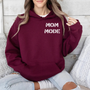 mamagibt Mama Hoodie Mom Mode Maroon