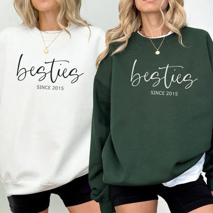 mamagibt Personalisiertes Sweatshirt für Freundinnen