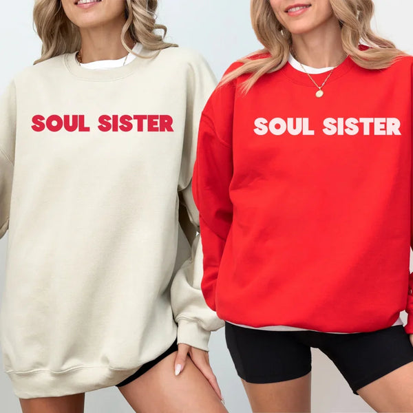 Sweatshirt Freundinnen personalisiert