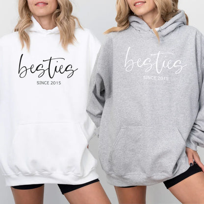 Printify Personalisierbarer Hoodie für Freundinnen