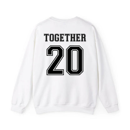 mamagibt Personalisiertes Partner Sweatshirt mit Datum Wifey