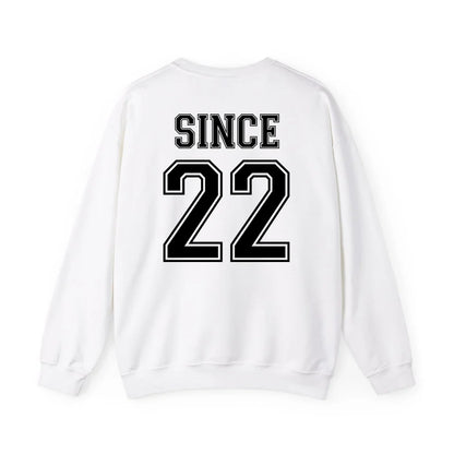 mamagibt Personalisiertes Partner Sweatshirt mit Datum Hubby