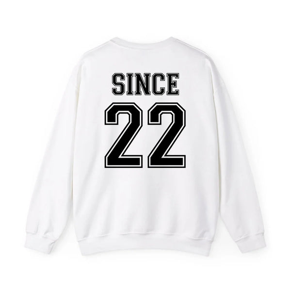 Personalisiertes Partner Sweatshirt mit Datum Hubby