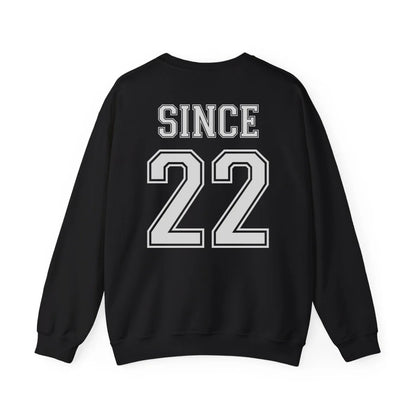 mamagibt Personalisiertes Partner Sweatshirt mit Datum Hubby