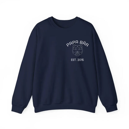Printify Personalisierbares Sweatshirt Papa Bär