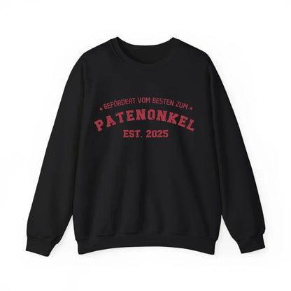 Printify 1Personalisierbares Sweatshirt befördert zum Patenonkel
