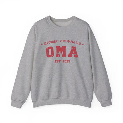 Printify 1Personalisierbares Sweatshirt befördert zur Oma