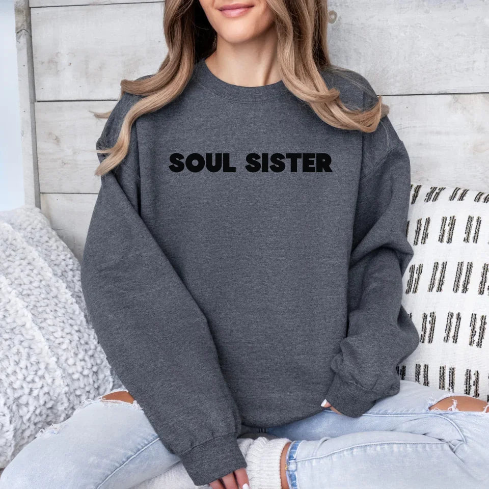 mamagibt Sweatshirt Freundinnen personalisiert Sweatshirts Bestie 8 Dark Heather
