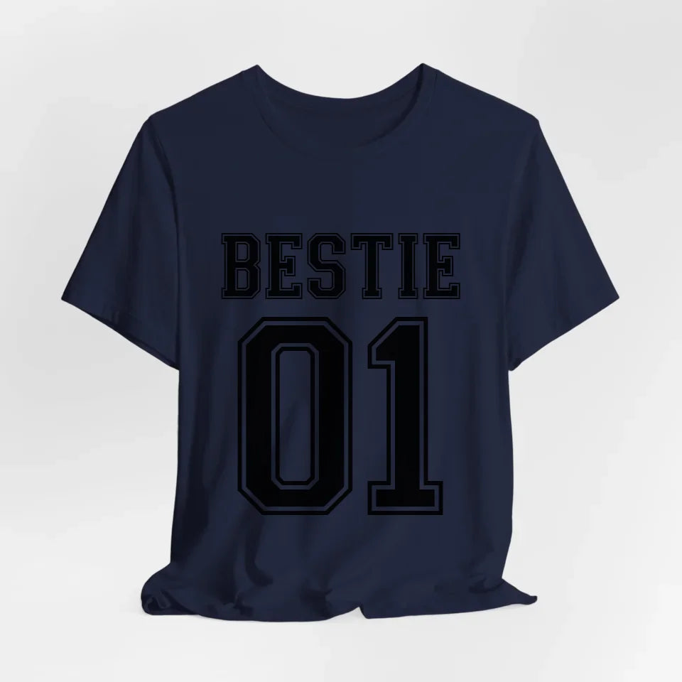 Printify T-Shirt Bestie number one personalisiert