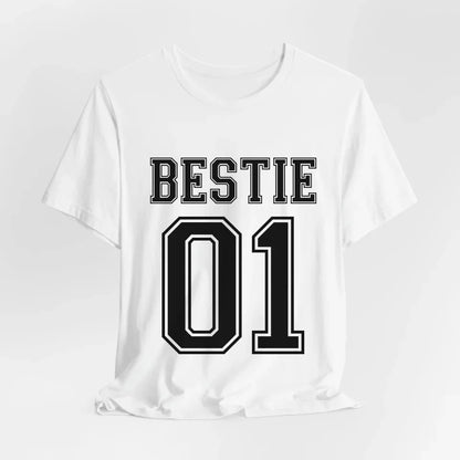 Printify T-Shirt Bestie number one personalisiert