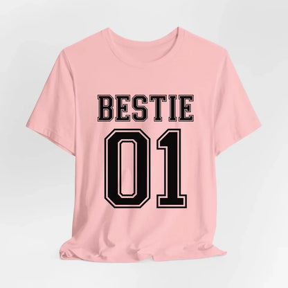 Printify T-Shirt Bestie number one personalisiert