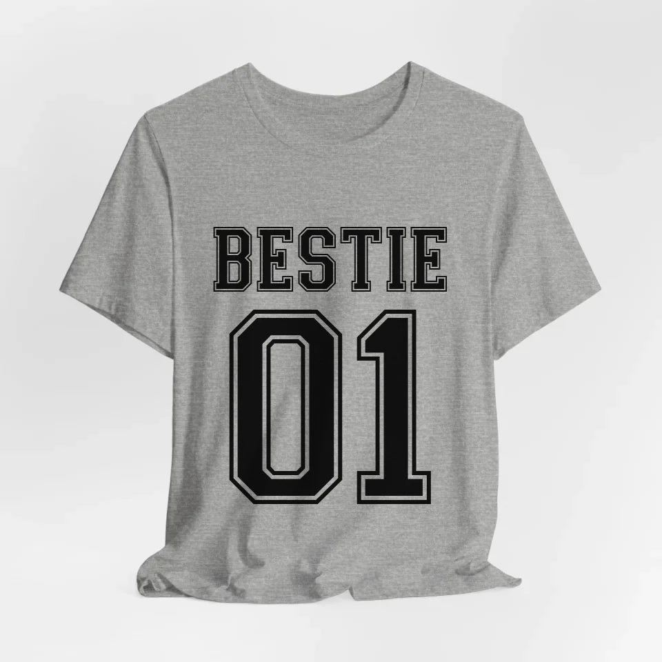 Printify T-Shirt Bestie number one personalisiert