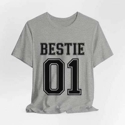 Printify T-Shirt Bestie number one personalisiert