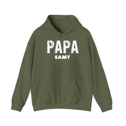 mamagibt Papa Hoodie personalisierbar mit Namen