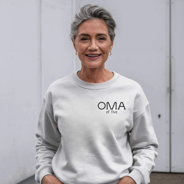 Sweatshirt Oma personalisiert