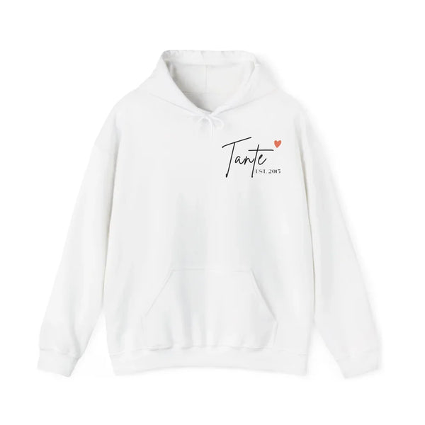 Hoodie Tante mit Datum