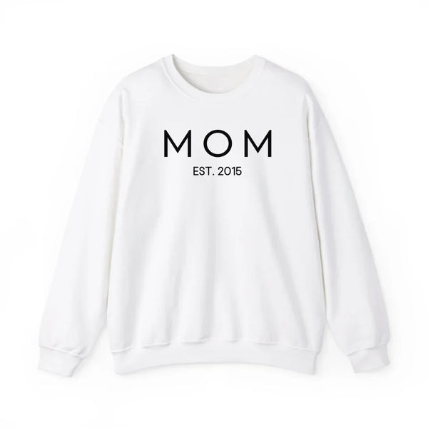 Personalisiertes Mama Sweatshirt mit Geburtsdatum