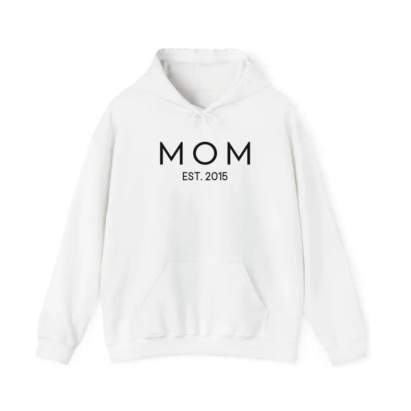Personalisierbarer Mama Hoodie mit Geburtsdatum