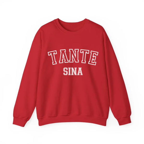 Sportliches Tante Sweatshirt mit Namen personalisiert