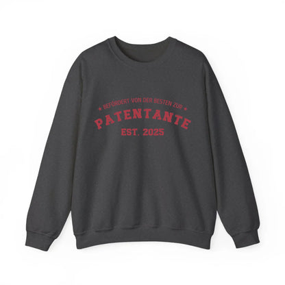 Printify 1Personalisierbares Sweatshirt befördert zur Patentante