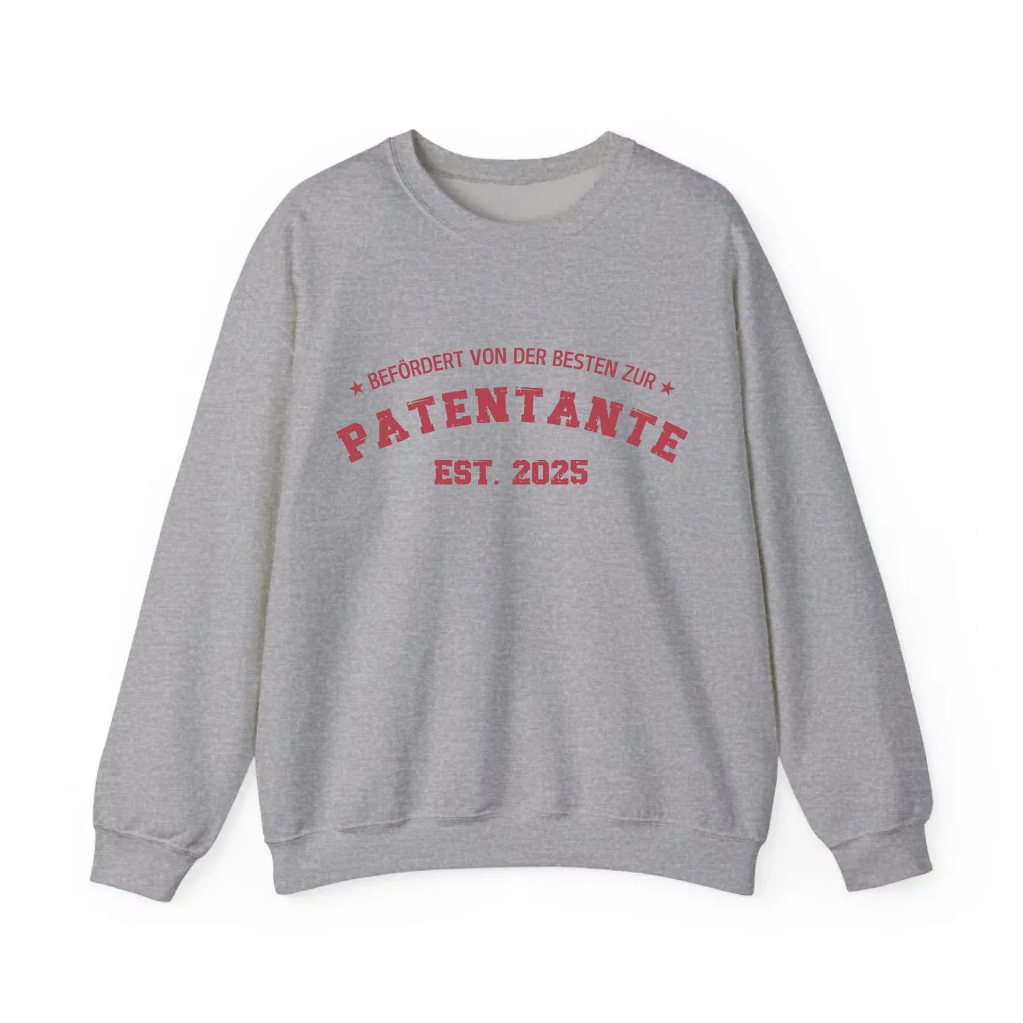 Printify 1Personalisierbares Sweatshirt befördert zur Patentante