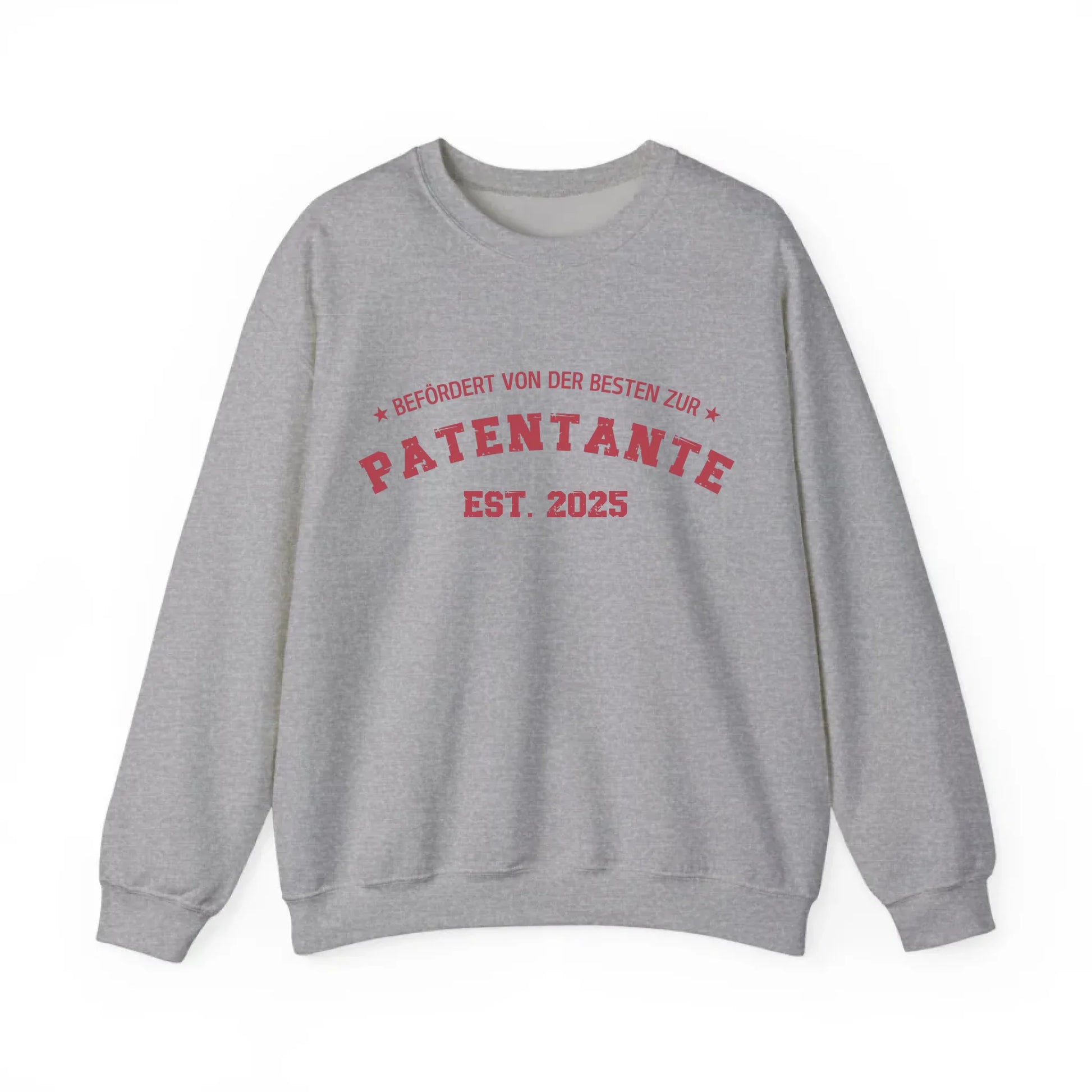 Printify 1Personalisierbares Sweatshirt befördert zur Patentante