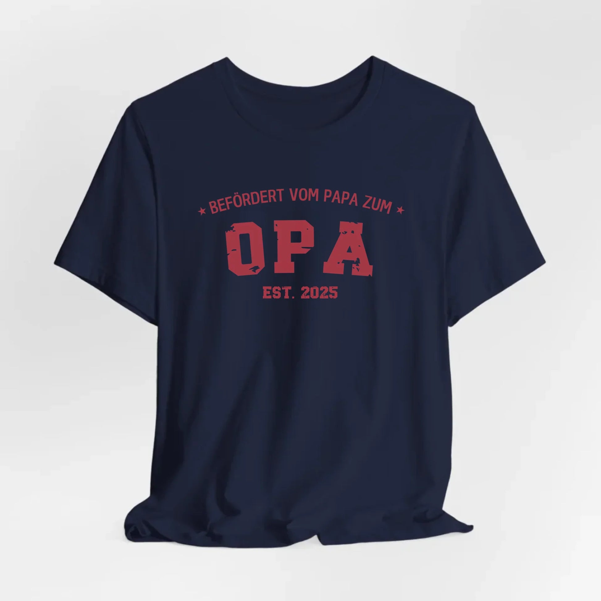 Printify Personalisierbares T-Shirt Befördert zum Opa