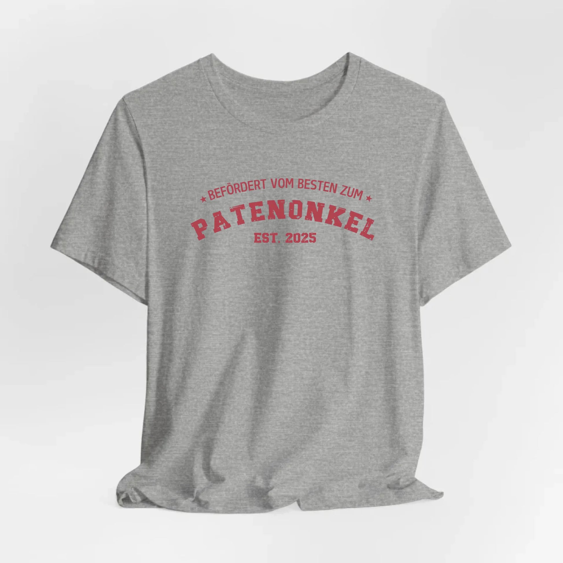 Printify Personalisierbares T-Shirt Befördert zum Patenonkel