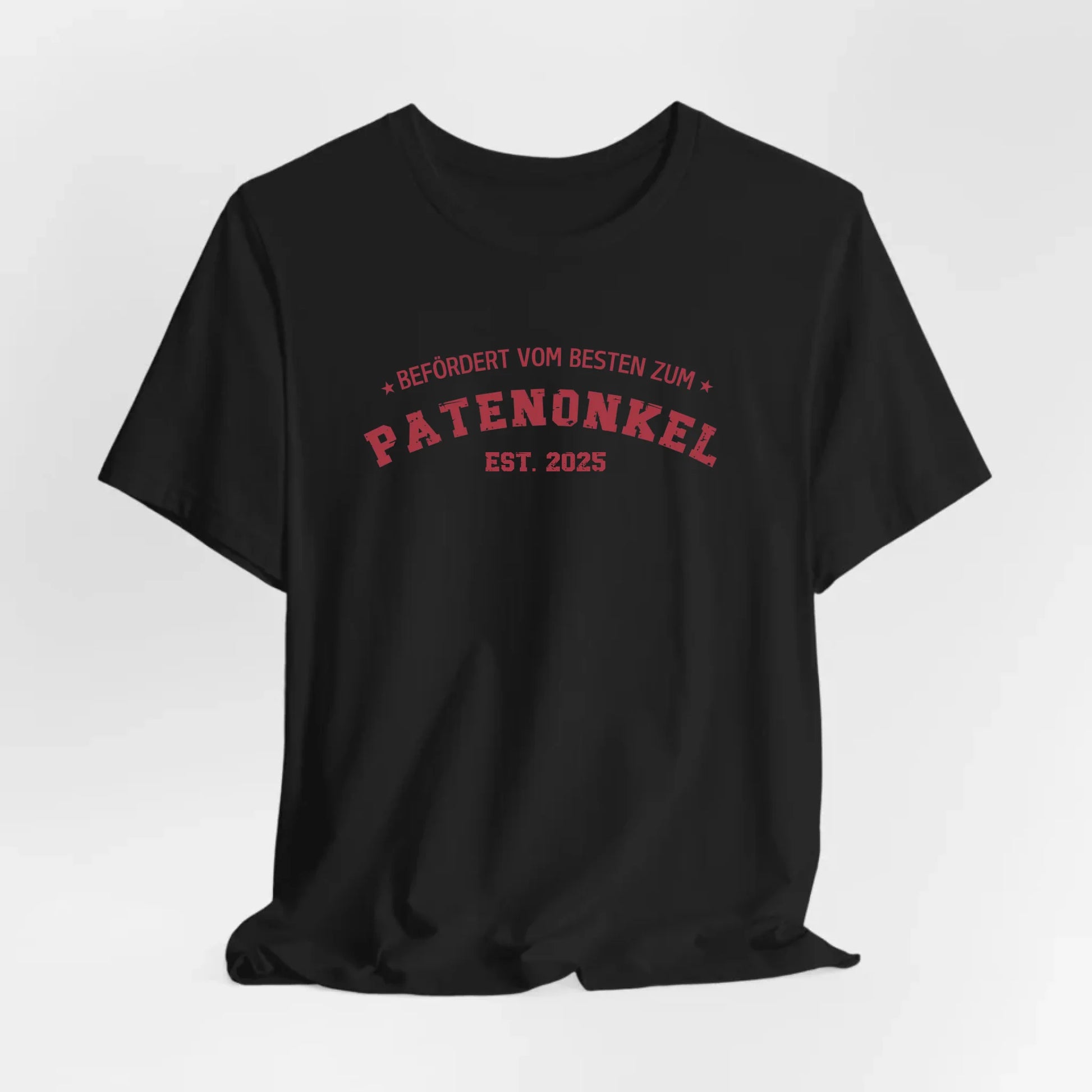 Printify Personalisierbares T-Shirt Befördert zum Patenonkel