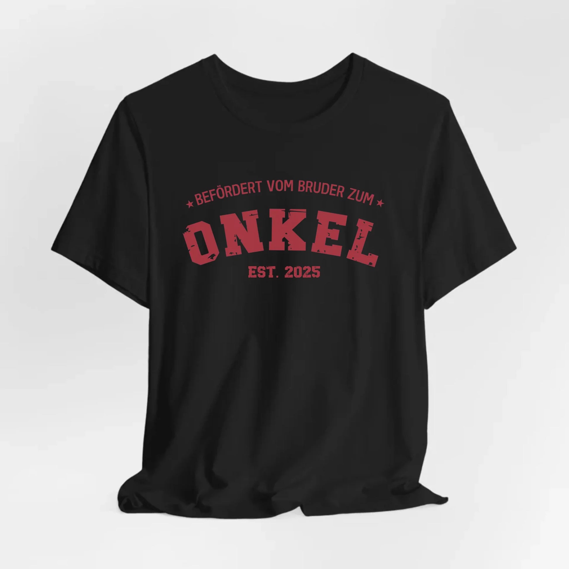 Printify Personalisierbares T-Shirt Befördert zum Onkel