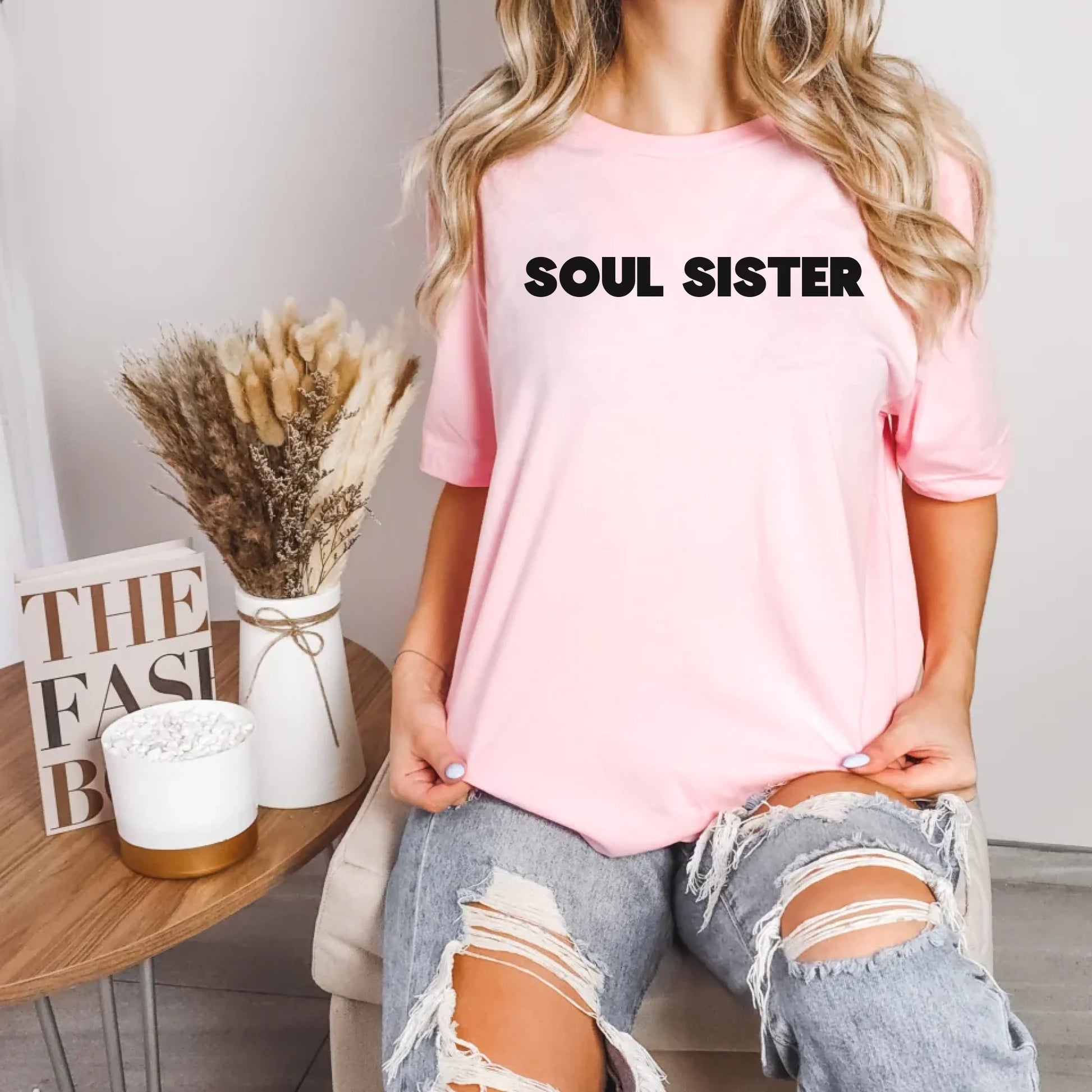 mamagibt Personalisierbares T-Shirt für beste Freudinnen Bestie T-Shirt 8 Pink