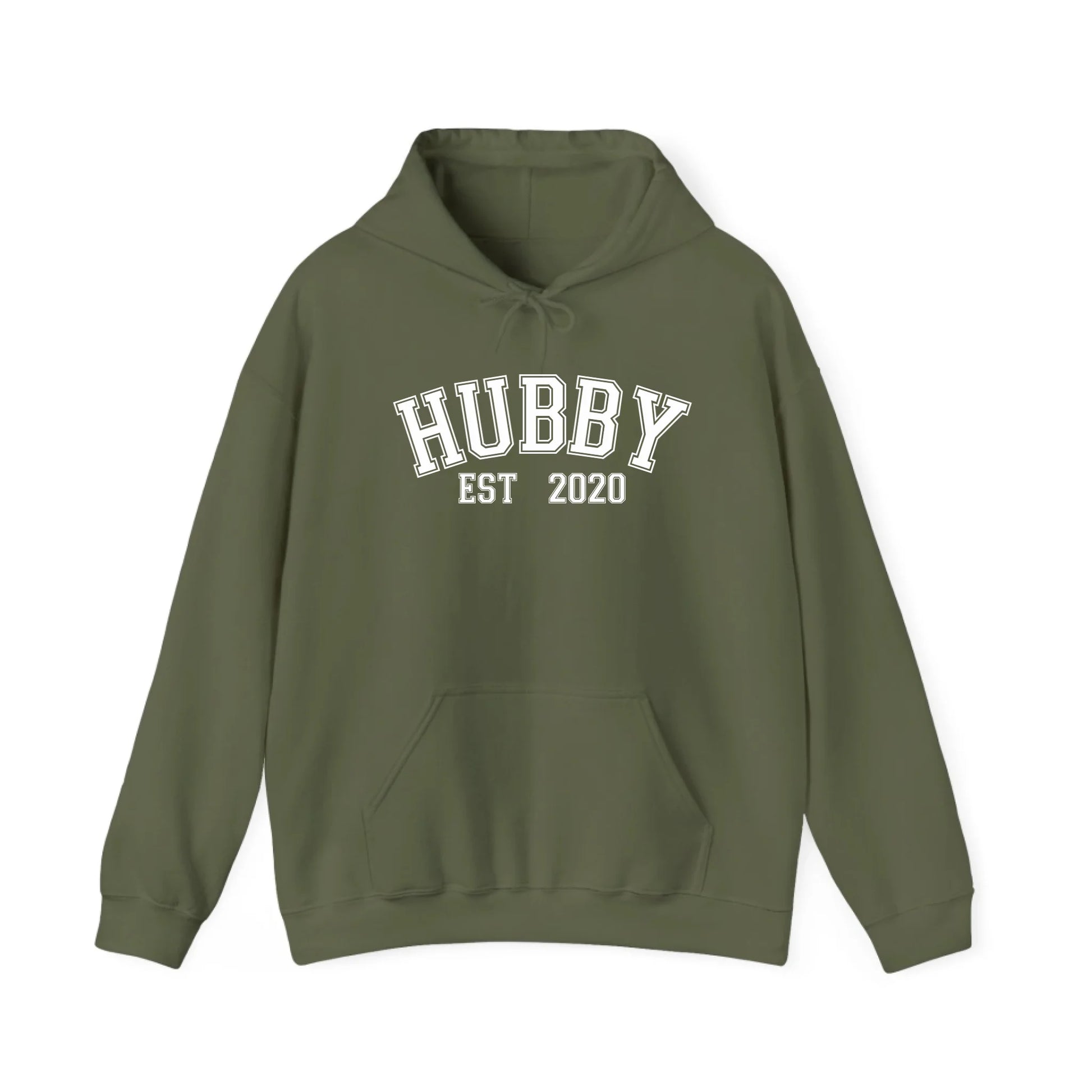 mamagibt Partner Hoodie personalisiert mit Datum Hubby