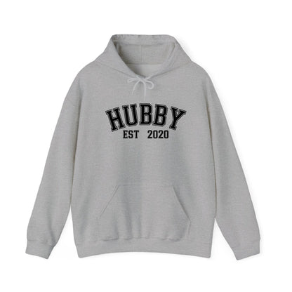 mamagibt Partner Hoodie personalisiert mit Datum Hubby