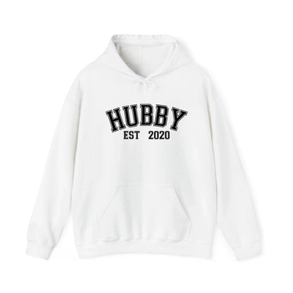 mamagibt Partner Hoodie personalisiert mit Datum Hubby