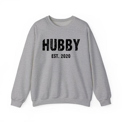 mamagibt Partner Sweatshirt mit Datum personalisiert Hubby