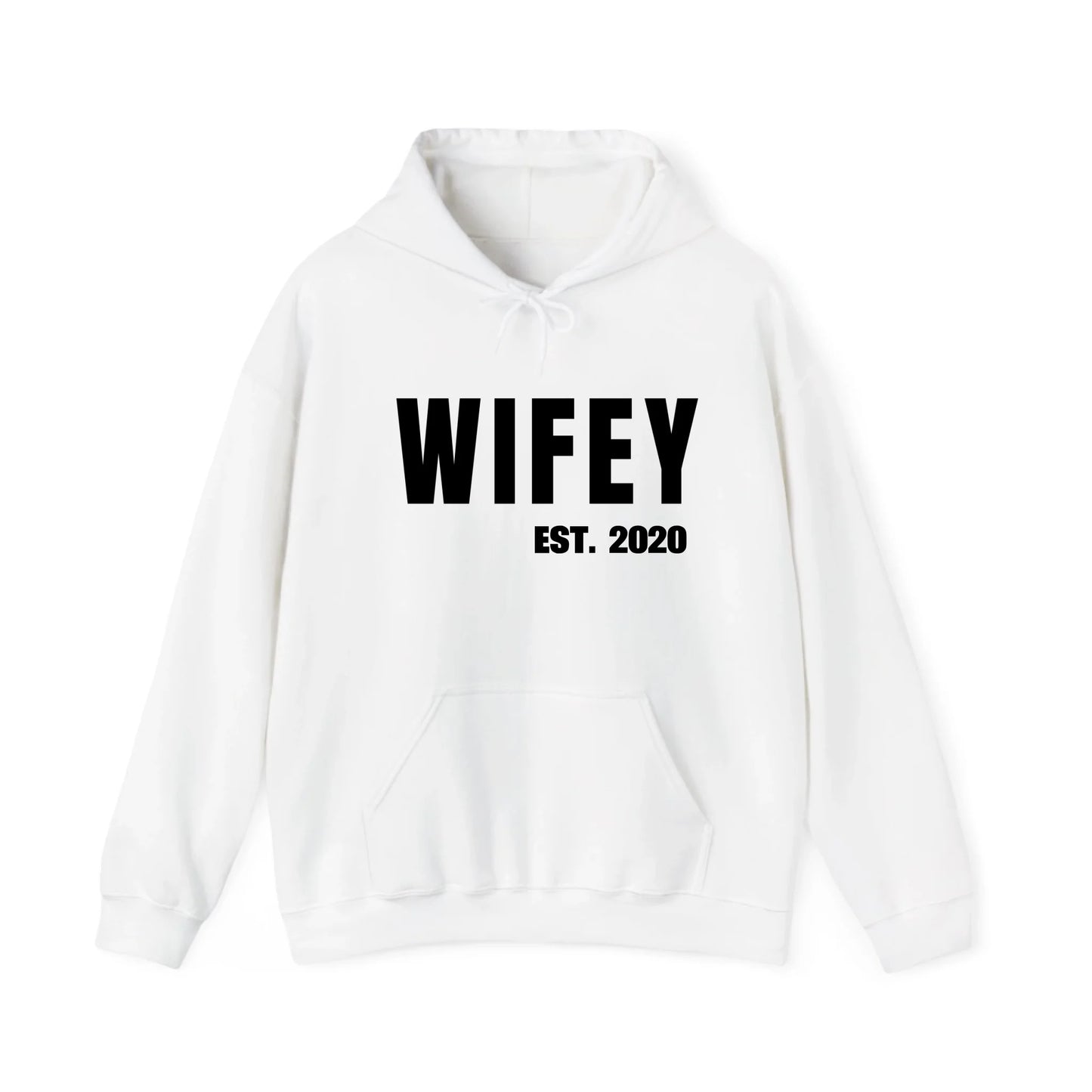 mamagibt Personalisierter Partner Hoodie Wifey