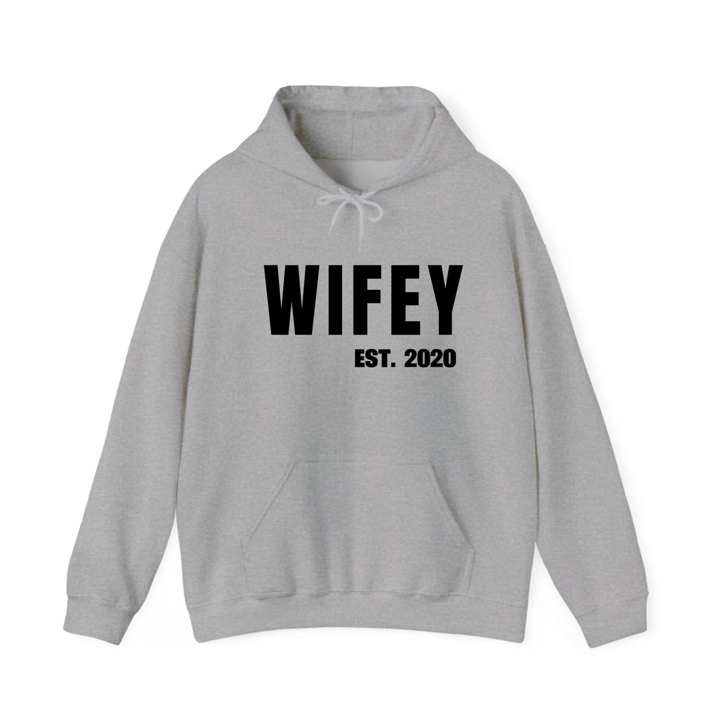 mamagibt Personalisierter Partner Hoodie Wifey