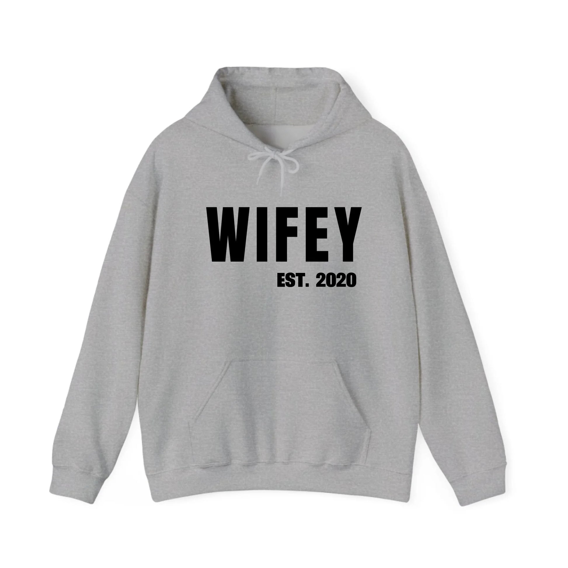 mamagibt Personalisierter Partner Hoodie Wifey