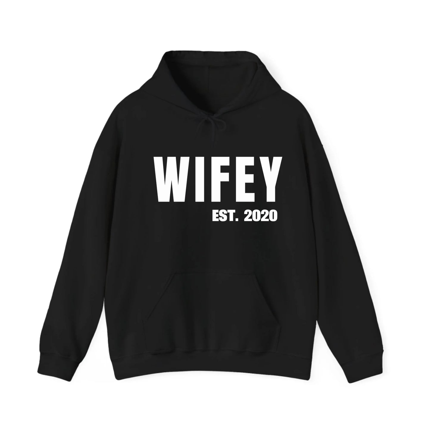 mamagibt Personalisierter Partner Hoodie Wifey