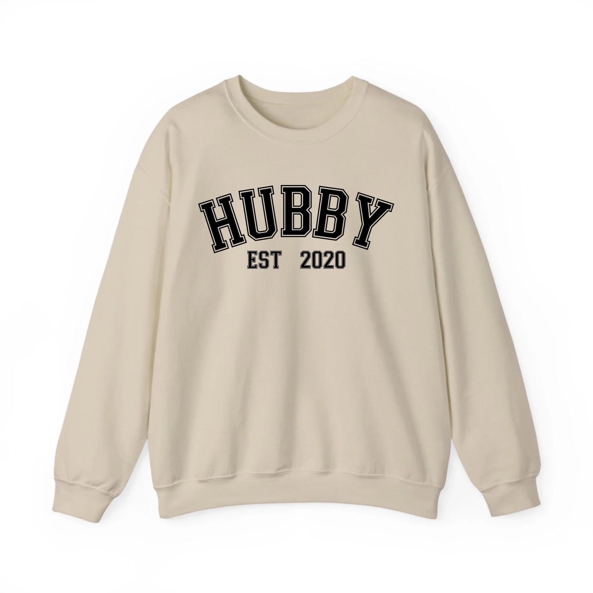 mamagibt Partner Sweatshirt personalisiert mit Datum Hubby