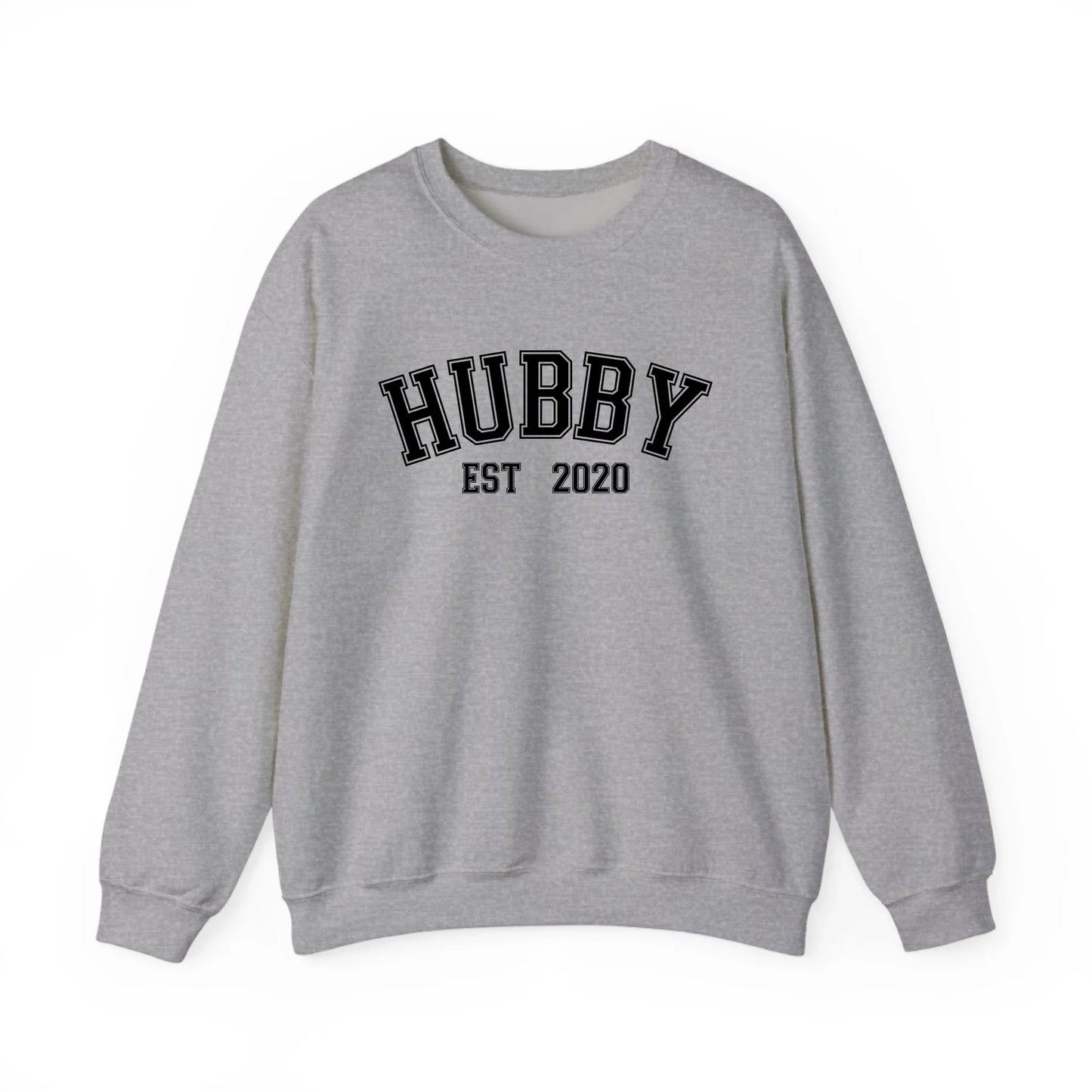 mamagibt Partner Sweatshirt personalisiert mit Datum Hubby