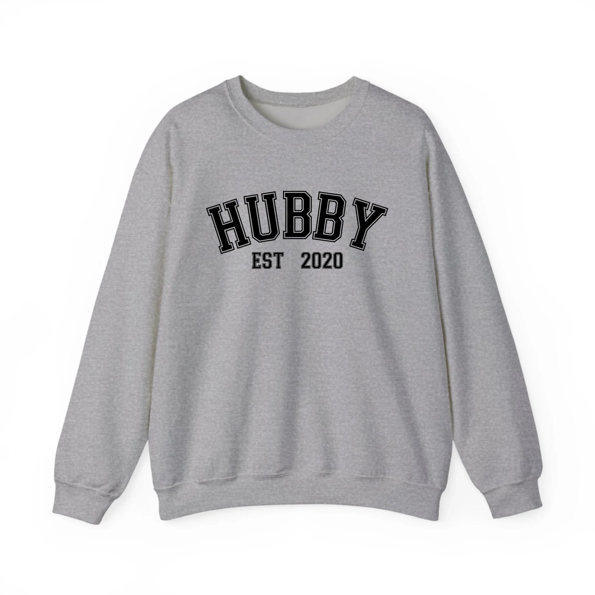 mamagibt Partner Sweatshirt personalisiert mit Datum Hubby