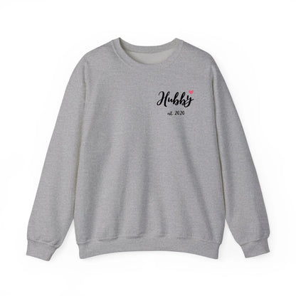 mamagibt Individuelle Partner Sweatshirts personalisiert mit Datum