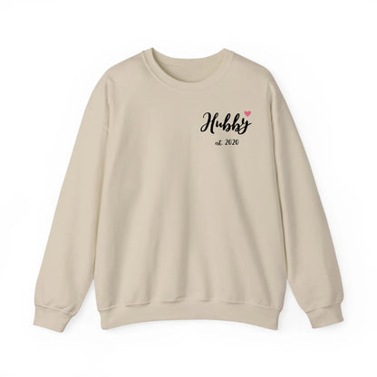 mamagibt Individuelle Partner Sweatshirts personalisiert mit Datum