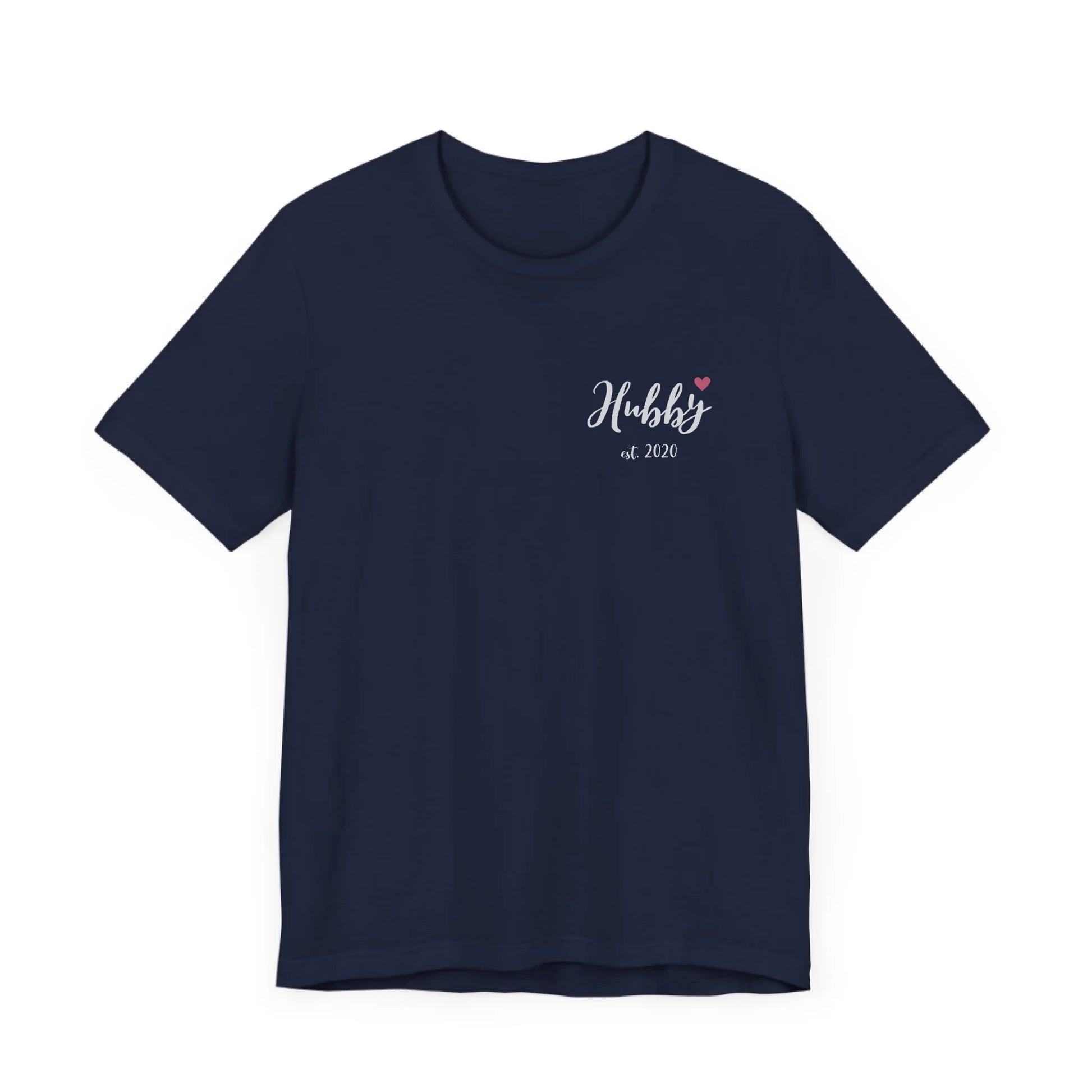 mamagibt Individuelle Partner T-Shirts personalisiert mit Datum Hubby