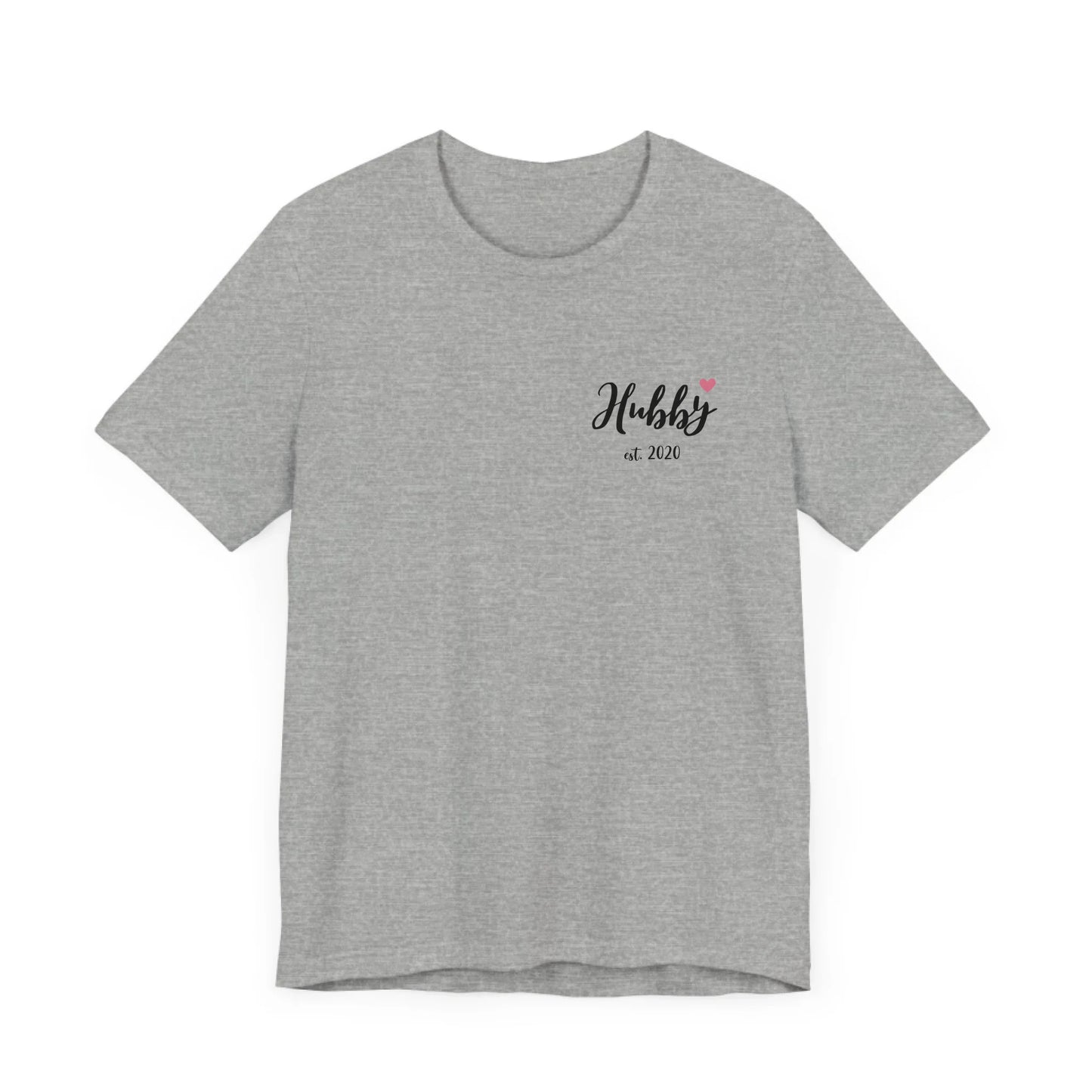 mamagibt Individuelle Partner T-Shirts personalisiert mit Datum Hubby