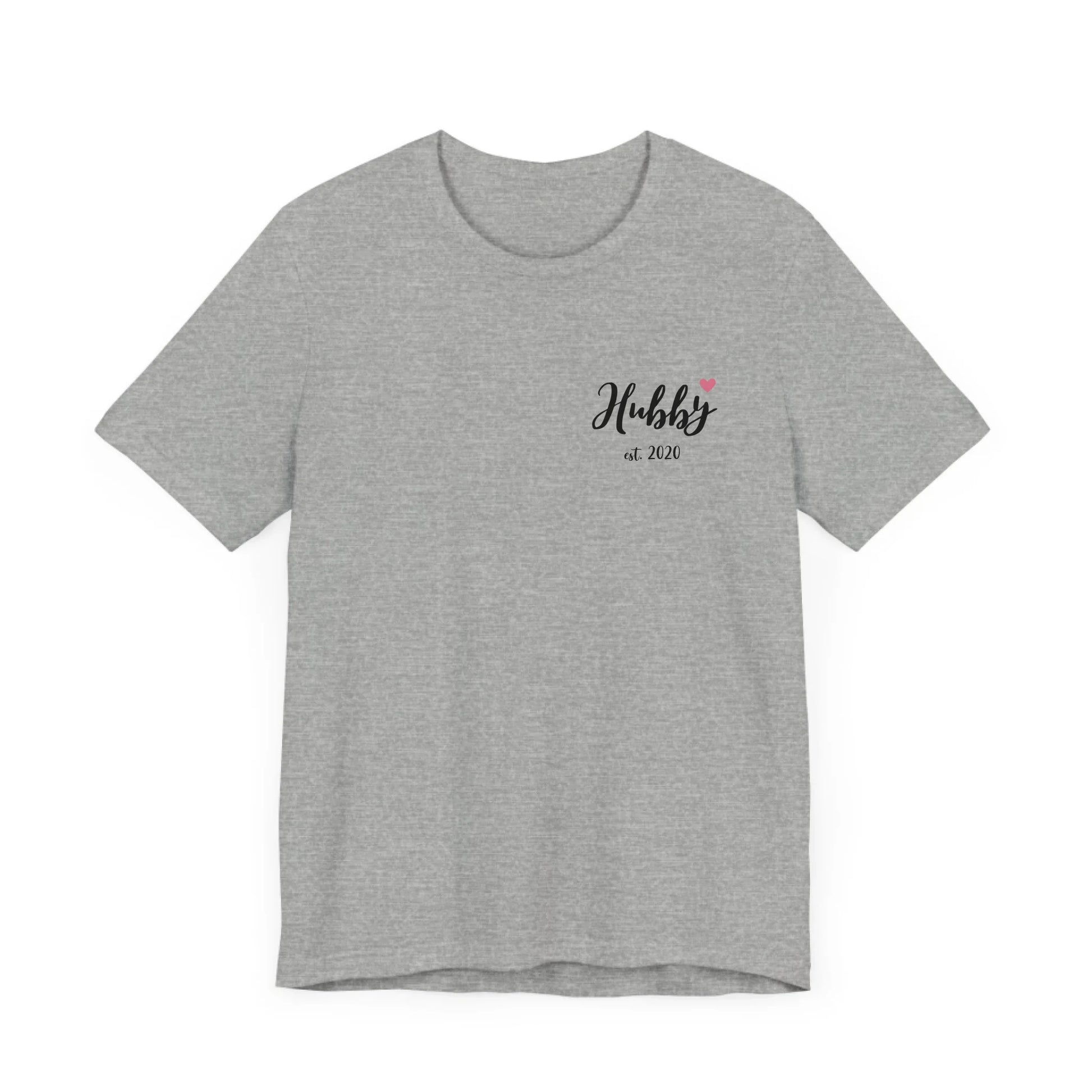 mamagibt Individuelle Partner T-Shirts personalisiert mit Datum Hubby
