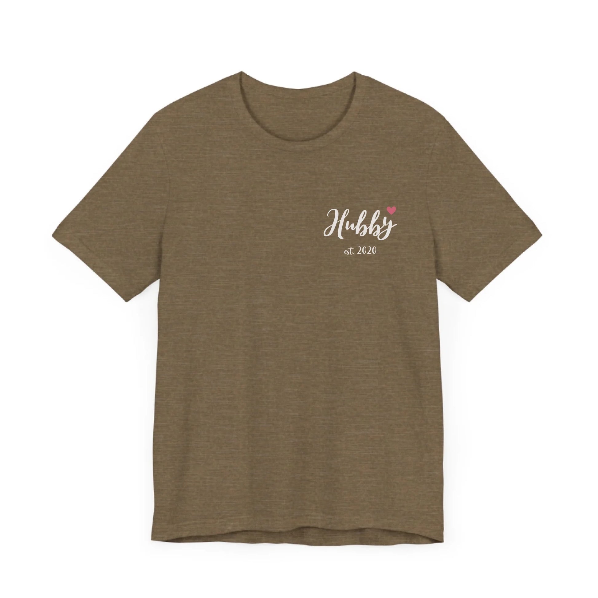 mamagibt Individuelle Partner T-Shirts personalisiert mit Datum Hubby
